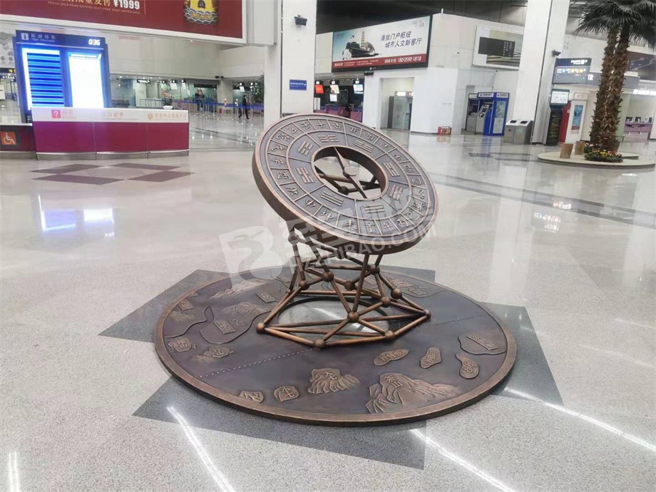 福建福州长乐机场锻铜雕塑制作及安装项目
